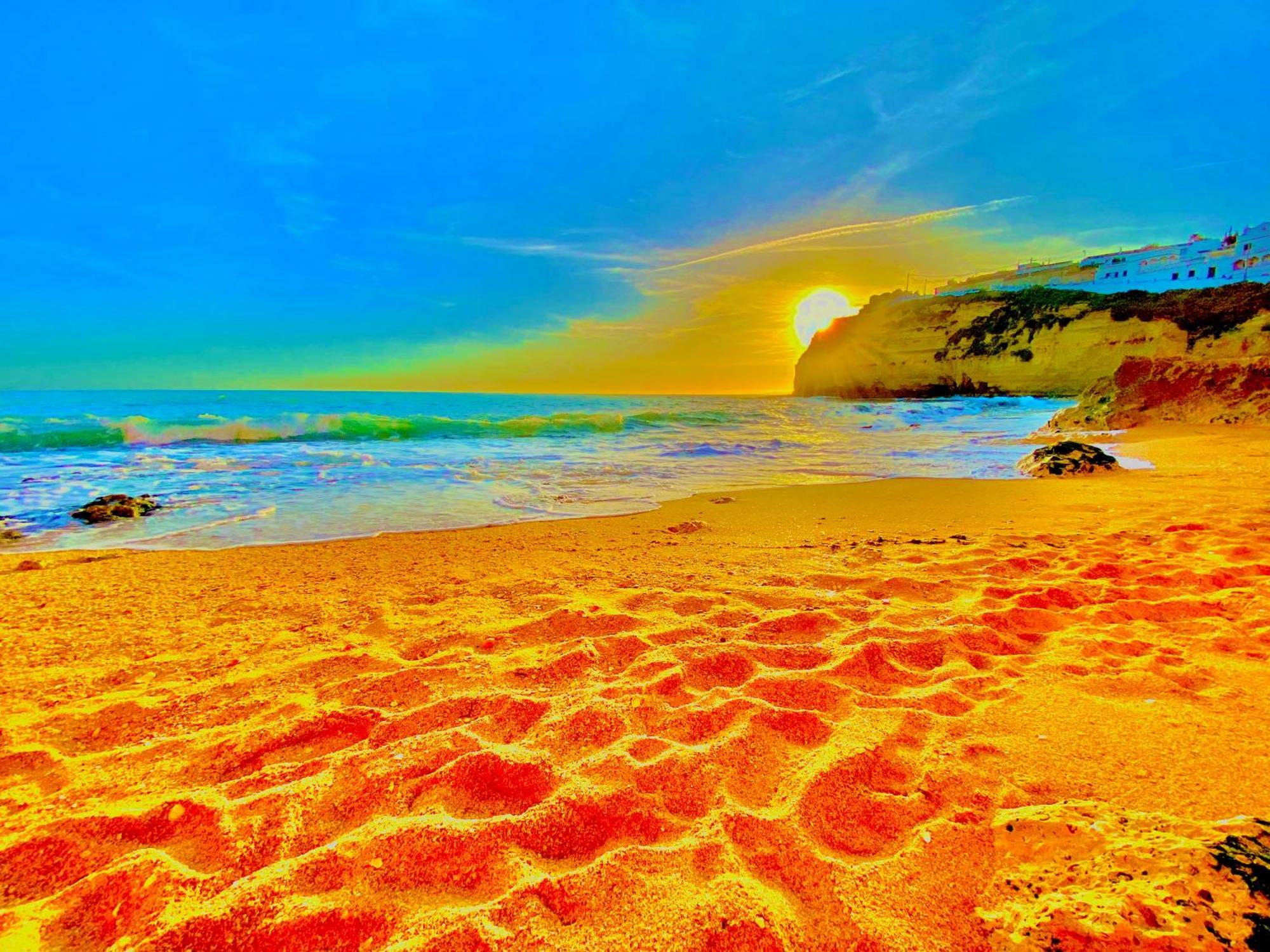 Oceanview Carvoeiro Terrace Apartment ภายนอก รูปภาพ